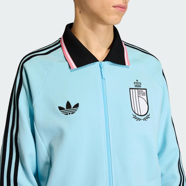 adidas adidas Belgien Anthem Ausw&auml;rtsjacke Trainingsanzug Herren - Frozen Blue - 0 | SportScheck