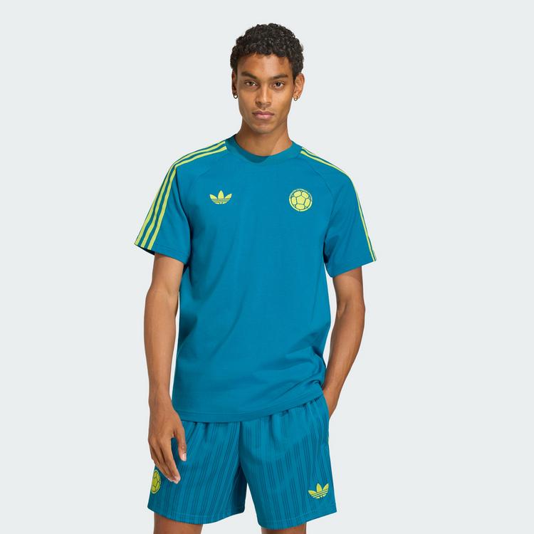 adidas adidas Kolumbien Originals T-Shirt Funktionsshirt Herren - Mystery Petrol - 0 | SportScheck