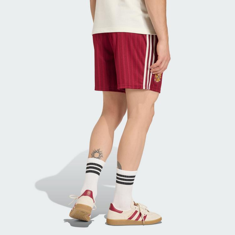 adidas adidas Spanien Originals Shorts Fu&szlig;ballshorts Herren - Team Coll Burgundy 2 - 1 | SportScheck