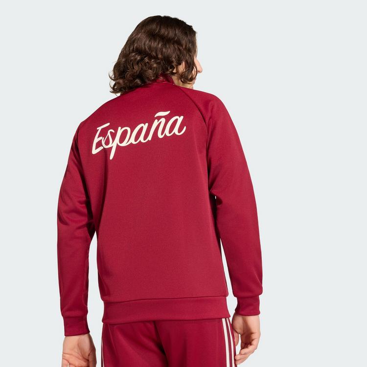 adidas adidas Spanien Originals Jacke Funktionsjacke Herren - Team Coll Burgundy 2 - 1 | SportScheck