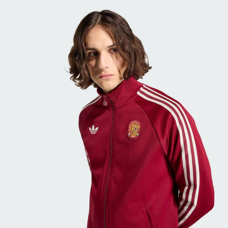adidas adidas Spanien Originals Jacke Funktionsjacke Herren - Team Coll Burgundy 2 - 0 | SportScheck