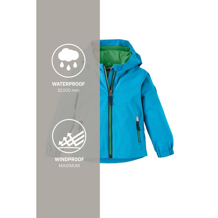 first instinct by killtec first instinct by killtec FIOS 10 Softshelljacke Kinder - Azurblau282 - 4 | SportScheck