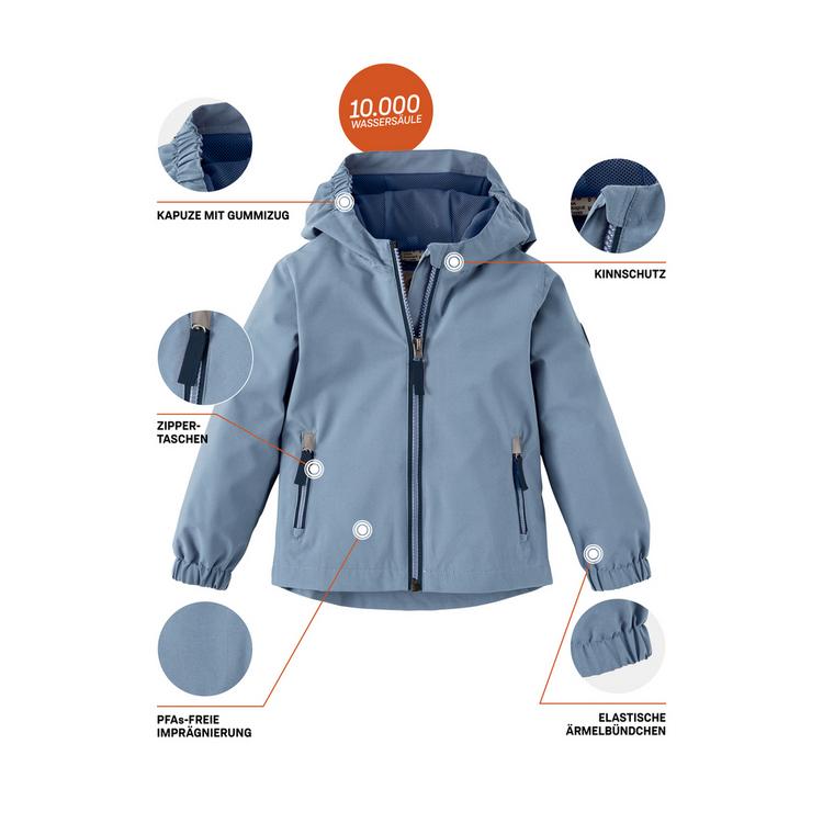 first instinct by killtec first instinct by killtec FIOS 10 Softshelljacke Kinder - Blau302 - 3 | SportScheck