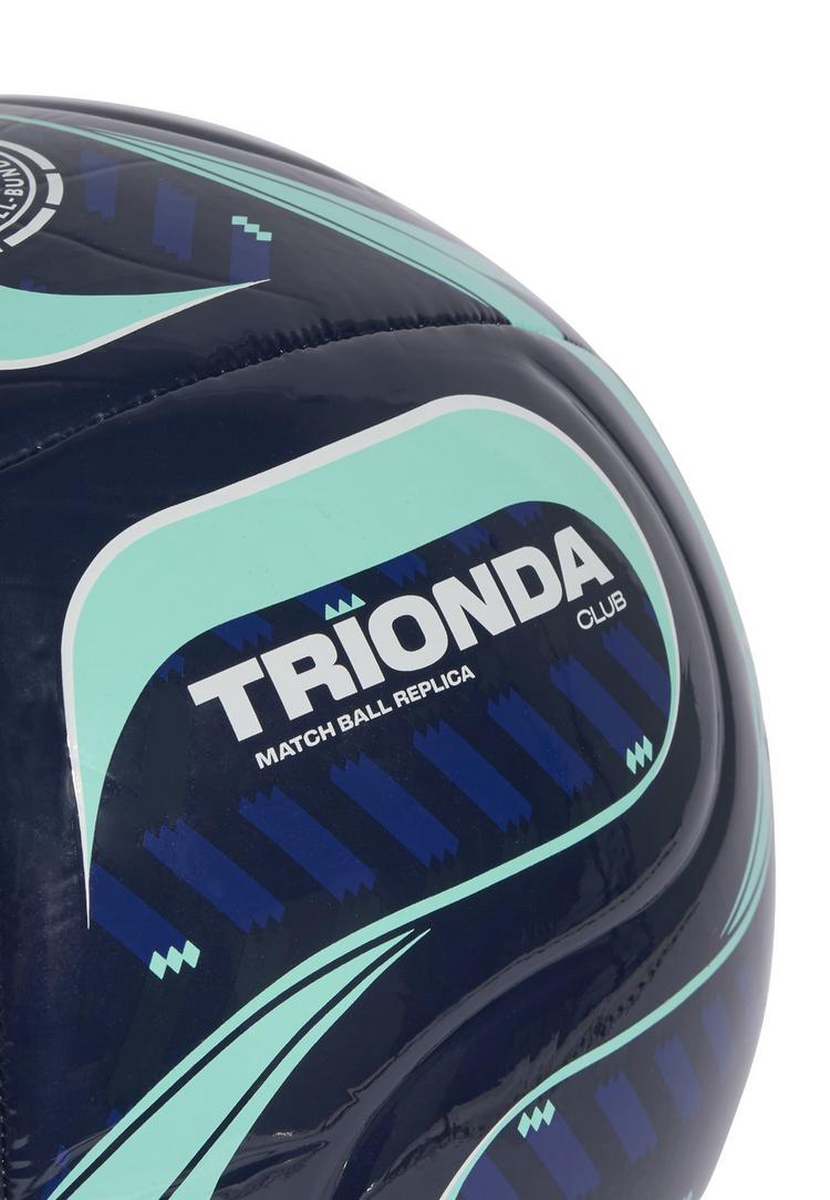 adidas adidas Trionda Deutschland Club Ausw&auml;rtsball Fu&szlig;ball - Collegiate Navy / Flash Aqua / White - 4 | SportScheck
