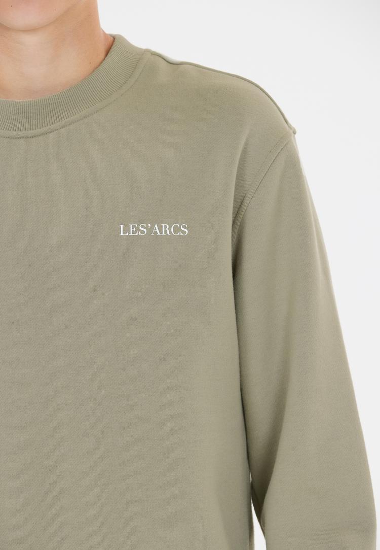 Les'Arcs Les'Arcs Deasach Sweatshirt Jungen - 3250 Dried sage - 0 | SportScheck