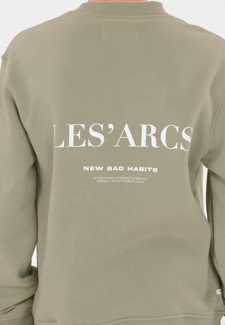 Les'Arcs Les'Arcs Deasach Sweatshirt Jungen - 3250 Dried sage - 3 | SportScheck