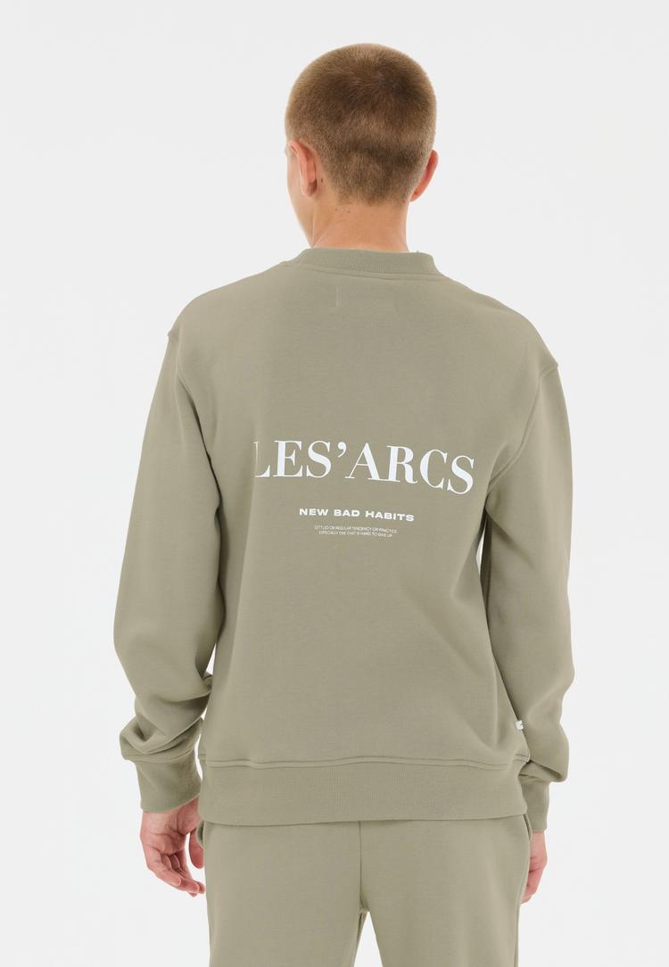 Les'Arcs Les'Arcs Deasach Sweatshirt Jungen - 3250 Dried sage - 4 | SportScheck