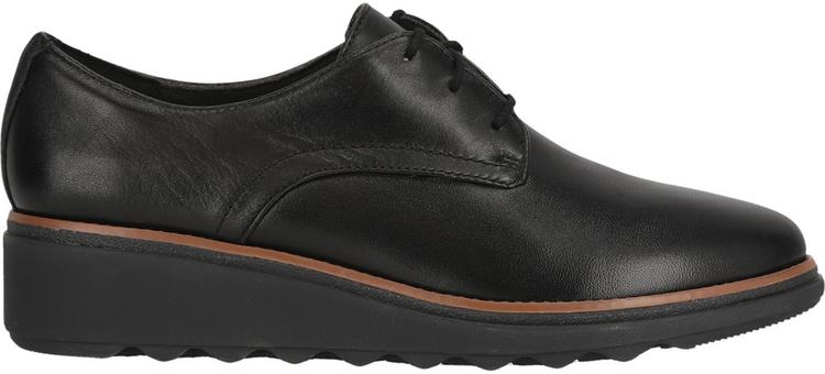 Clarks Clarks Sharon Rae Sneaker Damen - 1216 Black Leather - 0 | SportScheck