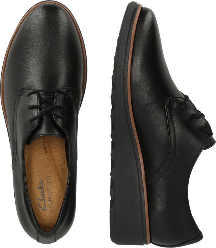 Clarks Clarks Sharon Rae Sneaker Damen - 1216 Black Leather - 2 | SportScheck