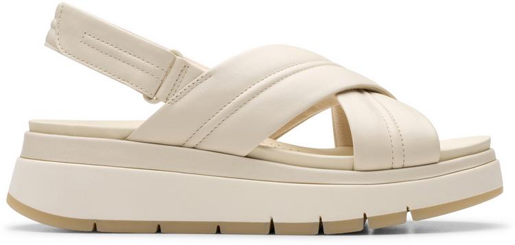 Clarks Clarks Tuscan Sandalen Damen - 1227 Cream Leather - 0 | SportScheck