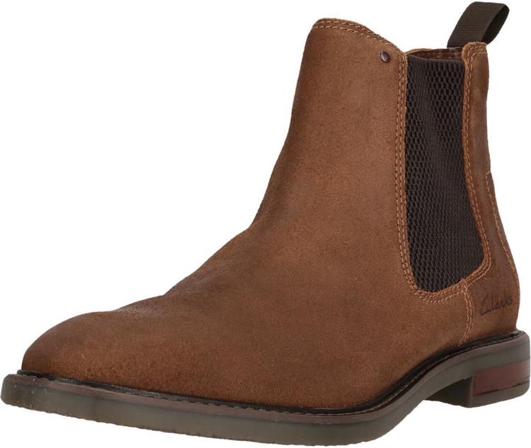 Clarks Clarks Jaxen Easy Stiefel Herren - 1224 Cola Suede - 0 | SportScheck