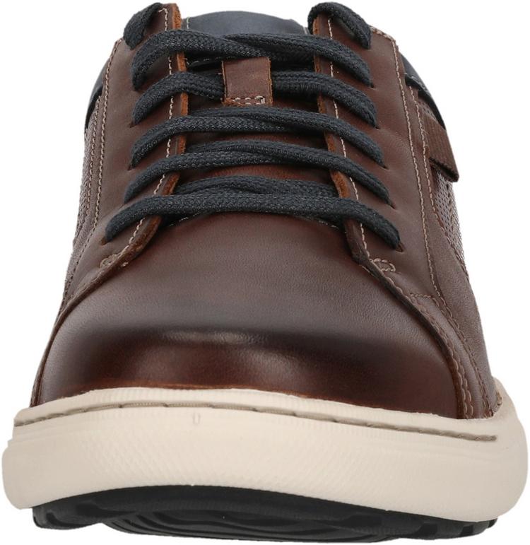 Clarks Clarks Mapstone Sneaker Herren - 5249 Mahogany Leather - 5 | SportScheck