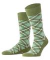 Burlington Tartan SO Socken Herren - salvia (7472)