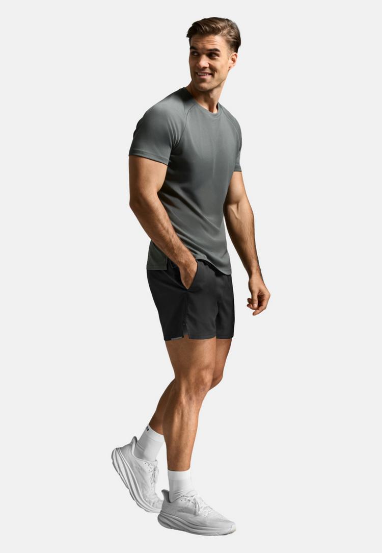 2XU 2XU Aero Mesh Tee Funktionsshirt Herren - jupiter-black reflective - 3 | SportScheck