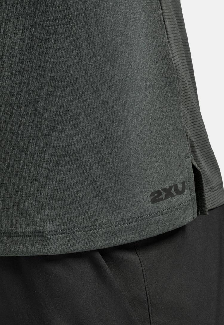 2XU 2XU Aero Mesh Tee Funktionsshirt Herren - jupiter-black reflective - 5 | SportScheck