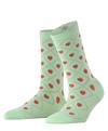 Burlington Strawberry SO Socken Damen - quiet green (7378)