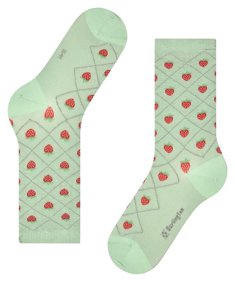 Burlington Burlington Strawberry SO Socken Damen - quiet green (7378) - 2 | SportScheck