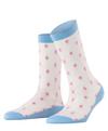 Burlington Daisy Days SO Socken Damen - crystal blue (6406)