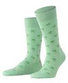 Burlington Palm tree SO Socken Herren - quiet green (7378)