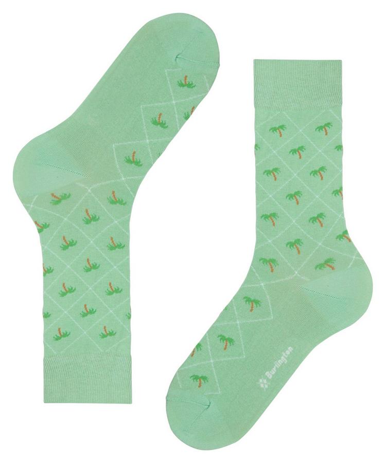 Burlington Burlington Palm tree SO Socken Herren - quiet green (7378) - 2 | SportScheck