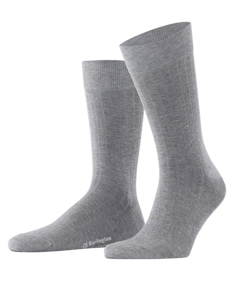 Burlington Burlington Duke Street SO Socken Herren - steel mel. (3165) - 0 | SportScheck