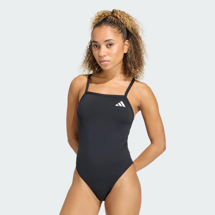 adidas adidas Badeanzug mit d&uuml;nnen Tr&auml;gern und Badeanzug Damen - Black - 0 | SportScheck