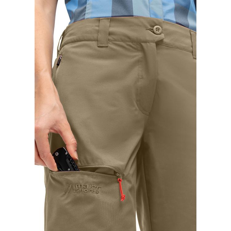 Maier Sports Maier Sports Lulaka Bermuda Loop Funktionsshorts Damen - Hellbraun - 4 | SportScheck