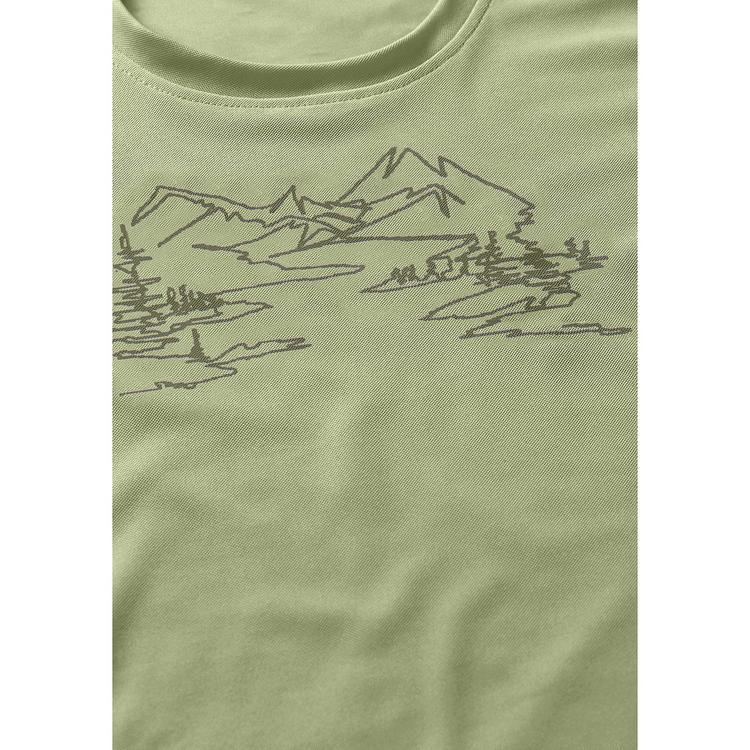 Maier Sports Maier Sports Wilma Print T-Shirt Damen - Gr&uuml;n2080 - 1 | SportScheck