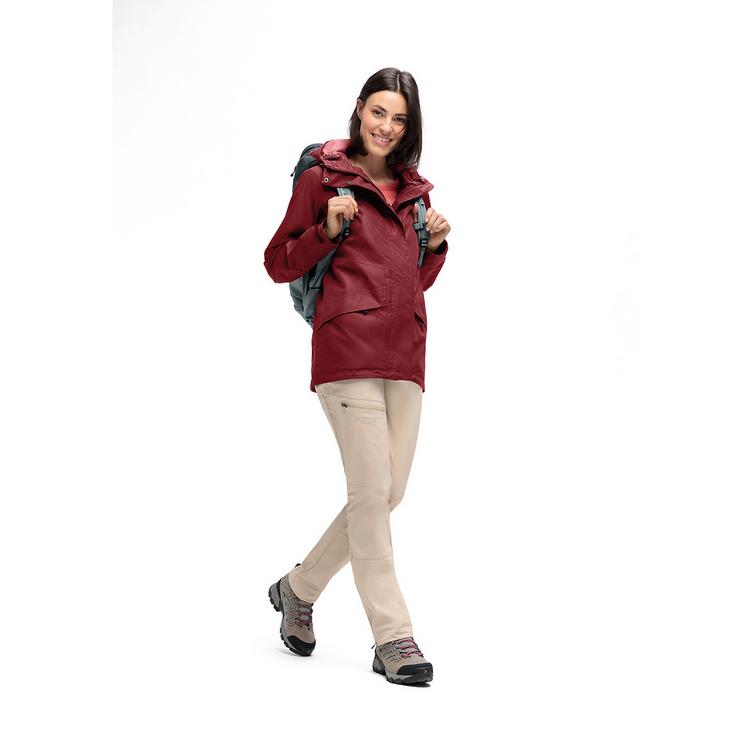 Maier Sports Maier Sports Brocken Long W Softshelljacke Damen - Rot4541 - 8 | SportScheck