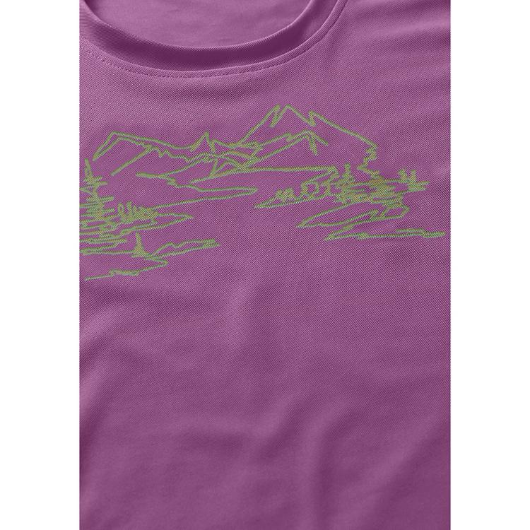 Maier Sports Maier Sports Wilma Print T-Shirt Damen - Beere3815 - 1 | SportScheck