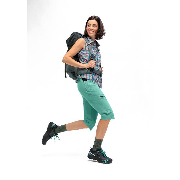 Maier Sports Maier Sports Inara slim Capri Vario Funktionsshorts Damen - Gr&uuml;n2042 - 1 | SportScheck