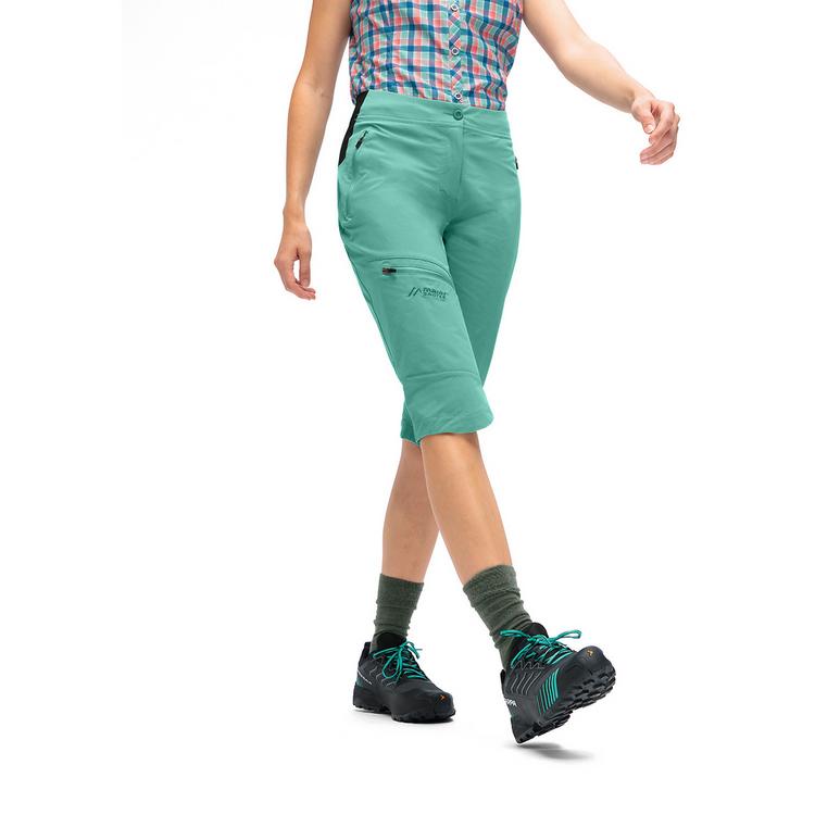 Maier Sports Maier Sports Inara slim Capri Vario Funktionsshorts Damen - Gr&uuml;n2042 - 3 | SportScheck