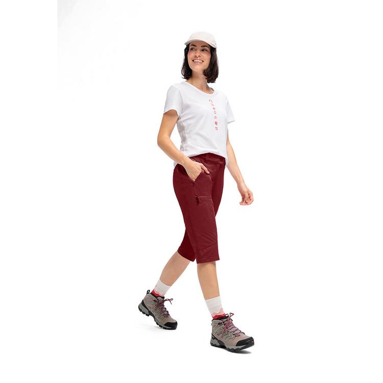 Maier Sports Maier Sports Lulaka Capri Loop Funktionsshorts Damen - Rot4541 - 7 | SportScheck