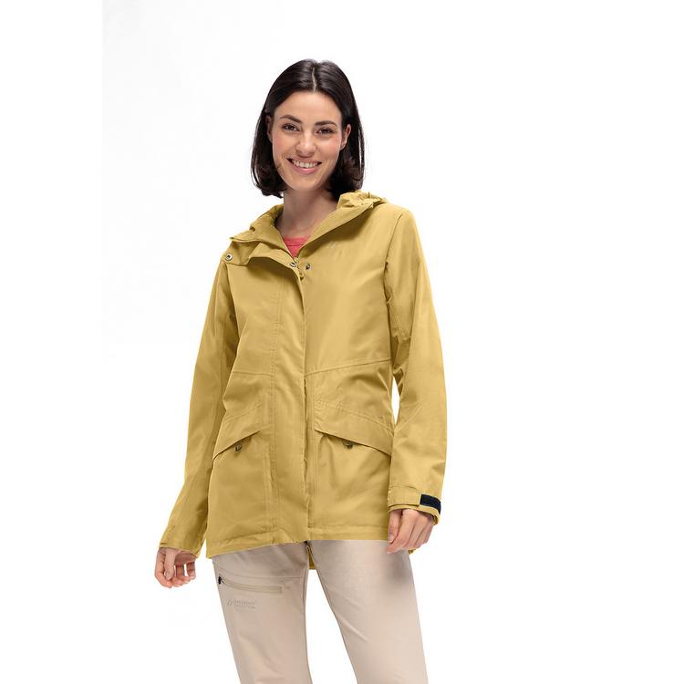 Maier Sports Maier Sports Brocken Long W Softshelljacke Damen - Gelb7010 - 3 | SportScheck