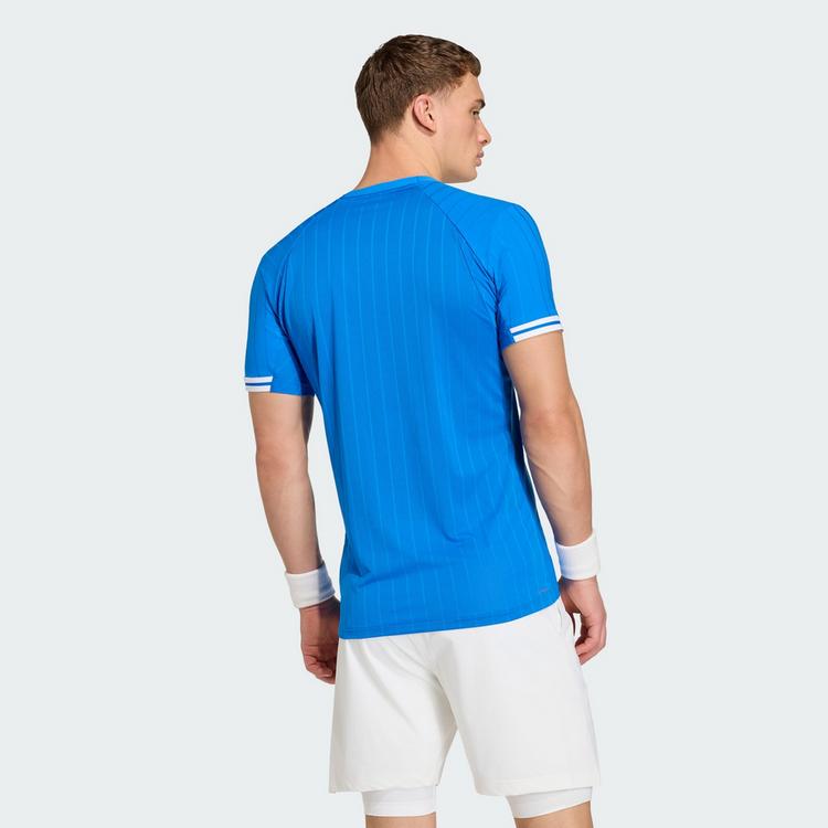 adidas adidas Tennis Climacool Freelift T-Shirt Pro T-Shirt Herren - Glow Blue - 1 | SportScheck