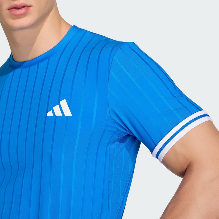 adidas adidas Tennis Climacool Freelift T-Shirt Pro T-Shirt Herren - Glow Blue - 0 | SportScheck