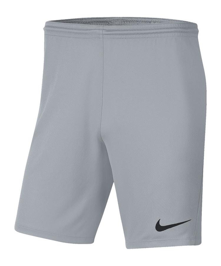 Nike Nike Park III Short Fu&szlig;ballshorts Herren - grauschwarz - 0 | SportScheck