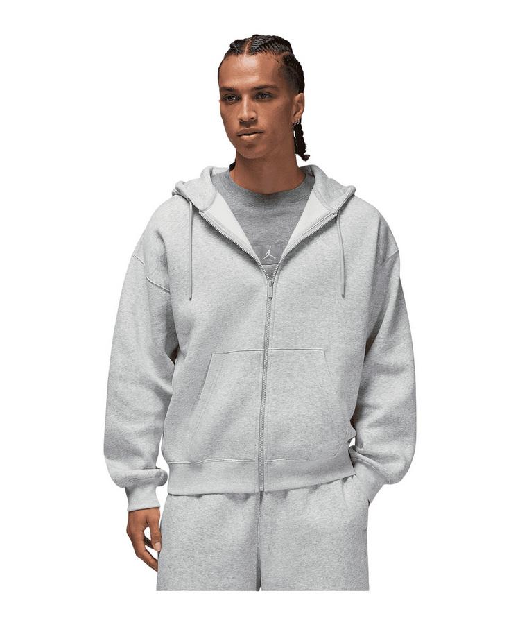 Nike Nike Brooklyn Oversized Kapuzenjacke Sweatjacke Herren - grauweiss - 0 | SportScheck