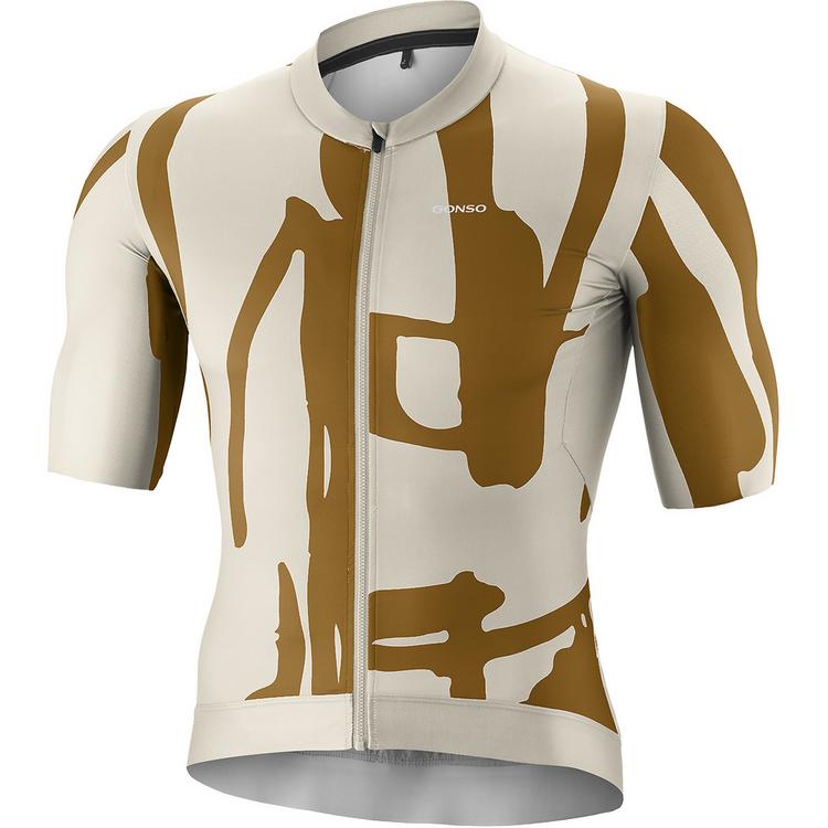 Gonso Gonso Road Jersey Print M Trikot Herren - Braun5914 - 1 | SportScheck