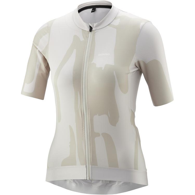 Gonso Gonso Road Jersey Print W Trikot Damen - Grau0617 - 1 | SportScheck