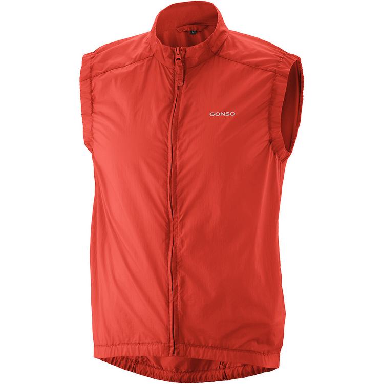 Gonso Gonso Adventure Vest Wind M Outdoorweste Herren - Dunkelrot4289 - 1 | SportScheck