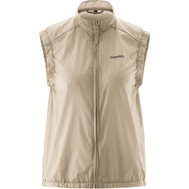Gonso Gonso Adventure Vest Wind W Outdoorweste Damen - Crema633 - 0 | SportScheck