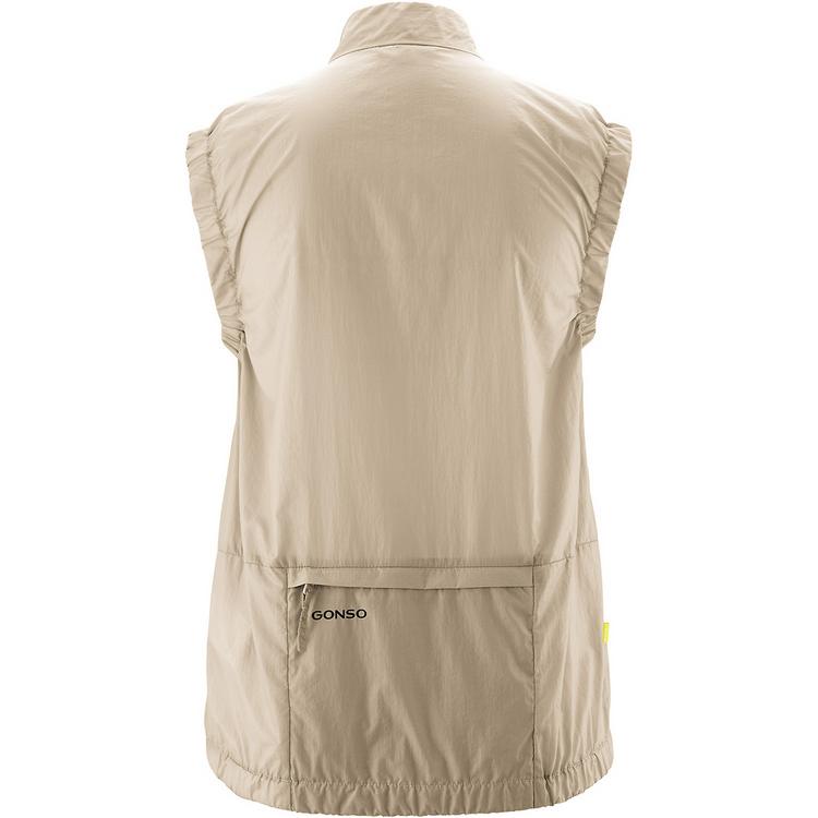 Gonso Gonso Adventure Vest Wind W Outdoorweste Damen - Crema633 - 0 | SportScheck