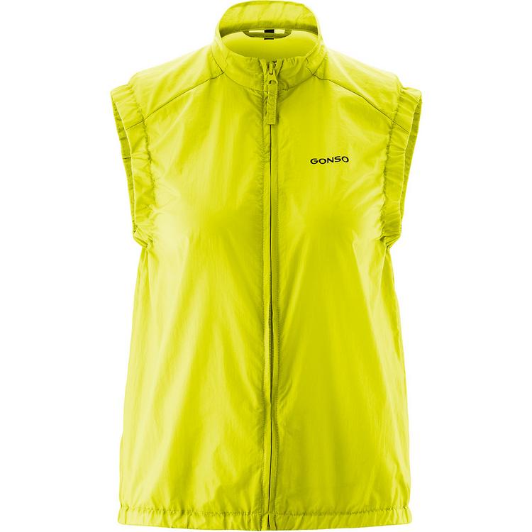 Gonso Gonso Adventure Vest Wind W Outdoorweste Damen - Gelb706 - 0 | SportScheck