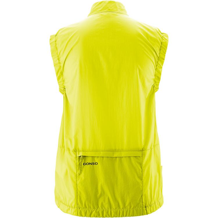 Gonso Gonso Adventure Vest Wind W Outdoorweste Damen - Gelb706 - 0 | SportScheck
