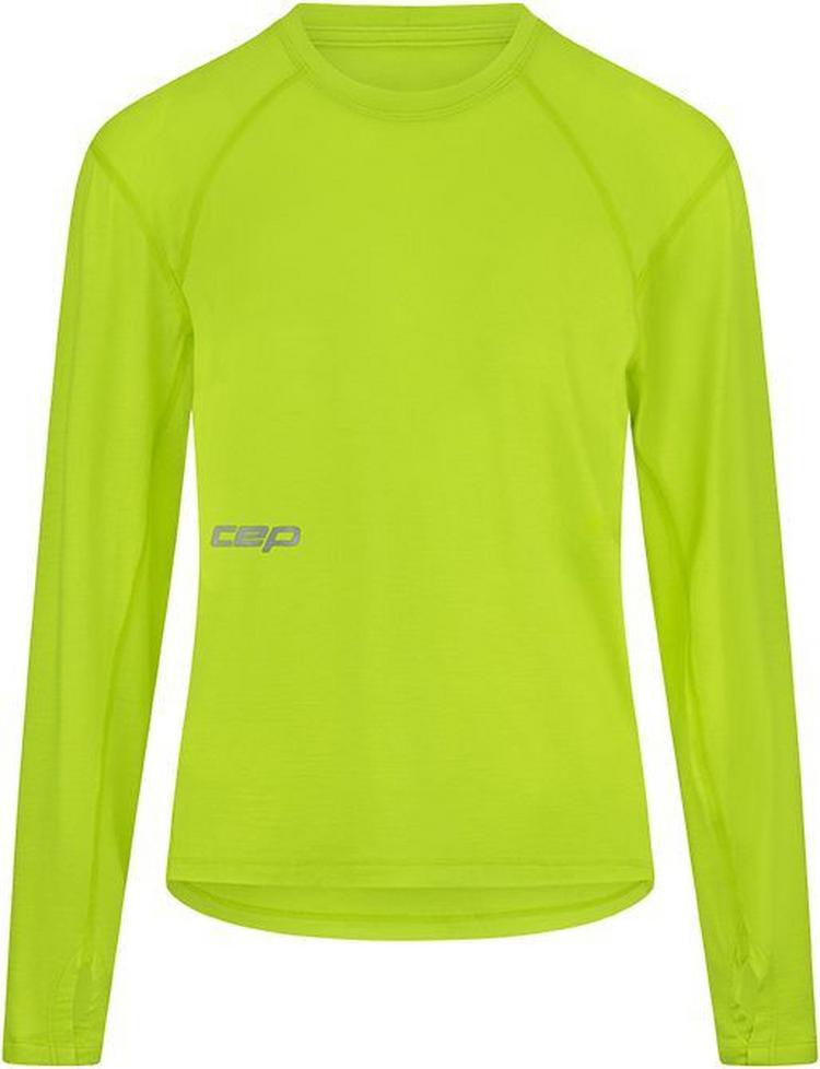 CEP CEP Merino Shirt Core Run Skishirt Damen - lime - 0 | SportScheck