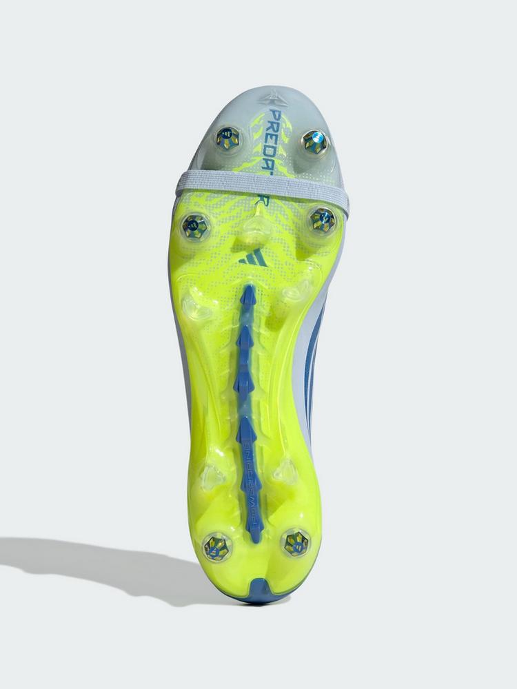 adidas adidas PREDATOR ELITE Fu&szlig;ballschuh mit Fu&szlig;ballschuhe - Crystal Sky / Ray Blue / Team Solar Yellow 2 - 1 | SportScheck