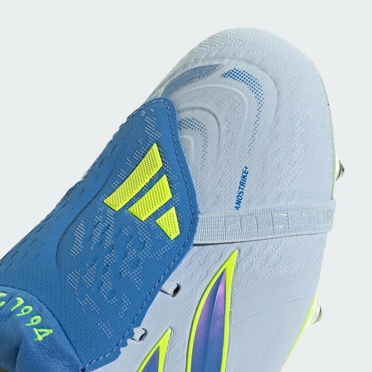 adidas adidas PREDATOR ELITE Fu&szlig;ballschuh mit Fu&szlig;ballschuhe - Crystal Sky / Ray Blue / Team Solar Yellow 2 - 5 | SportScheck