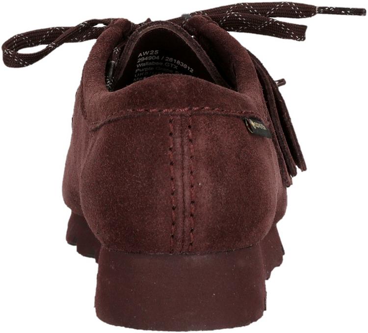 Clarks Originals Clarks Originals Wallabee Gore-Tex Halbschuhe Damen - 4150 Purple Grape - 3 | SportScheck