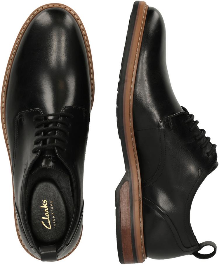 Clarks Clarks Aldwin Lace Halbschuhe Herren - 1216 Black Leather - 2 | SportScheck